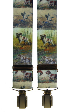 gundog country scene braces